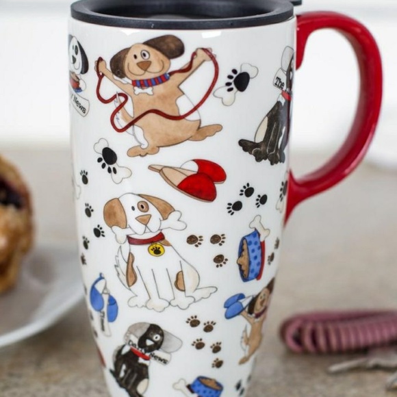 Other - Life with a Dog  Travel Mug W/ Gift Box